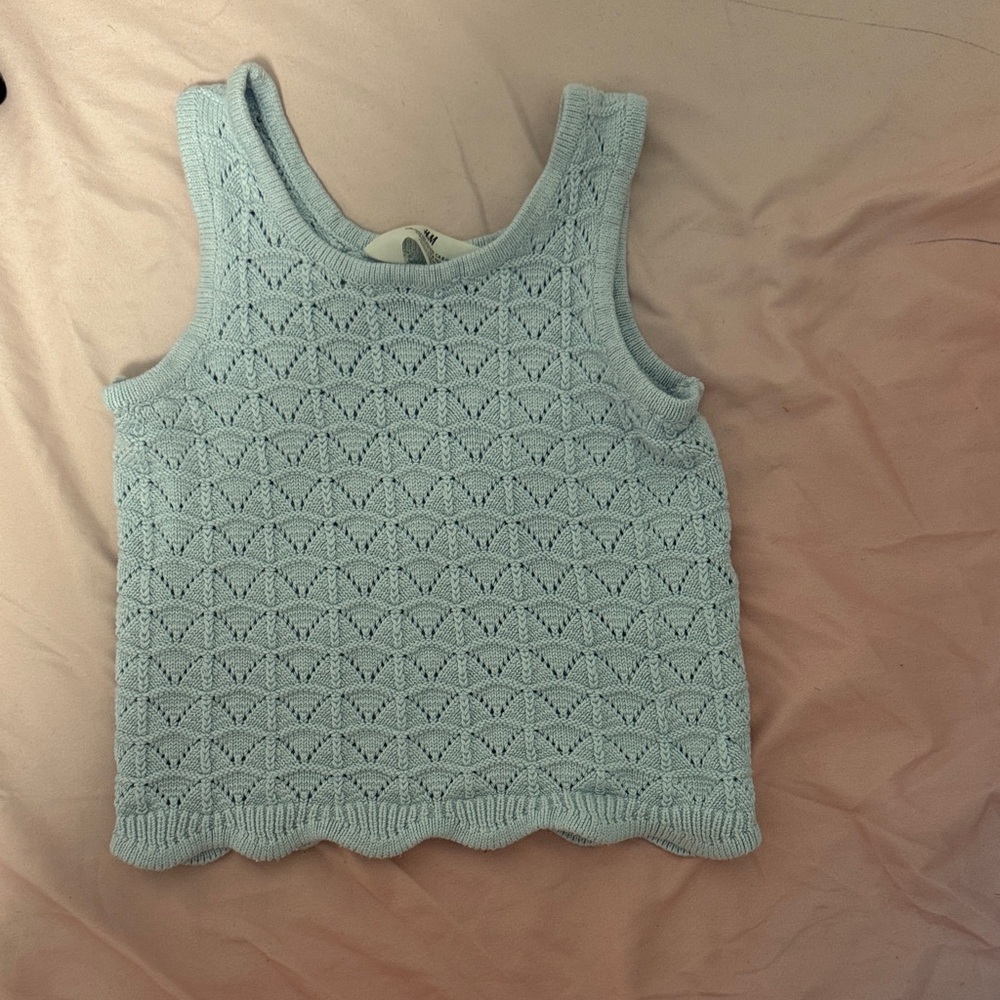 H&M Light Blue Kids Tank Top